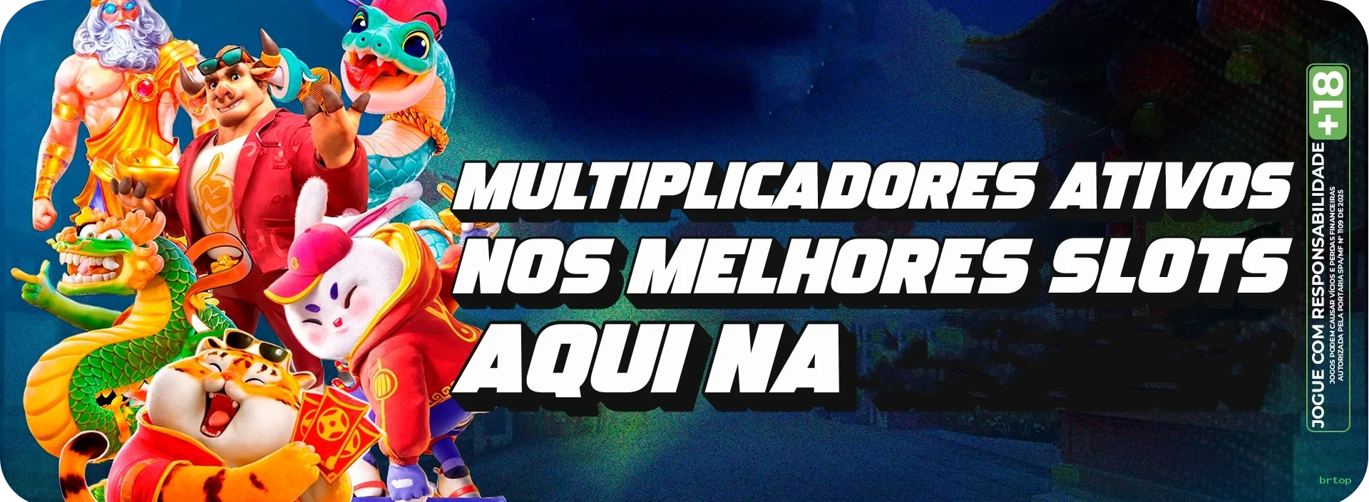Bônus e prêmios brtop
